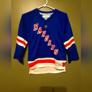 REEBOK kids Rangers jersey S/M